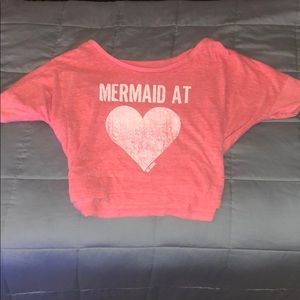 Billabong Mermaid at Heart Crop Top